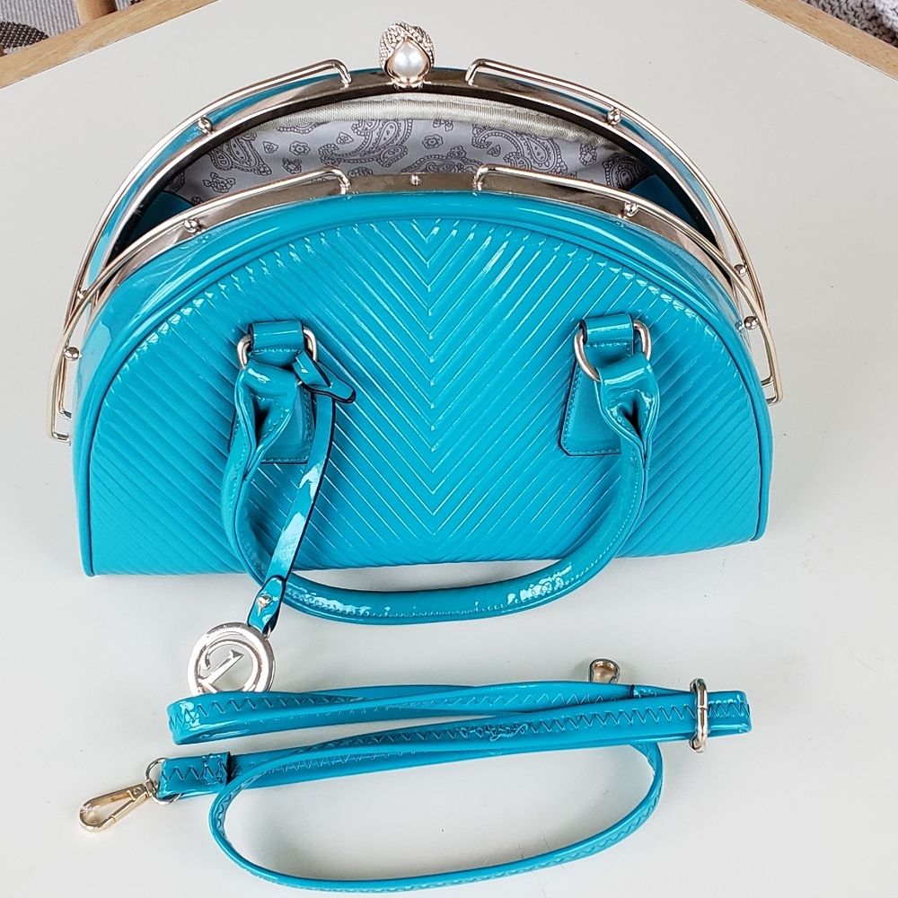 Teal 13× 9 Diophy handbag